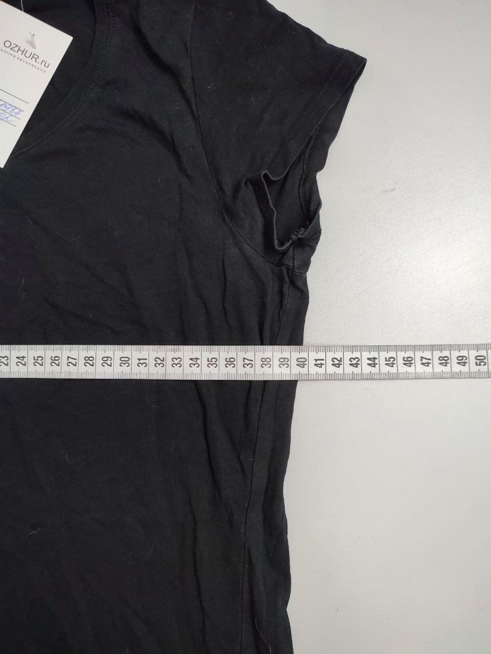 Футболка H&M черная 46 размер