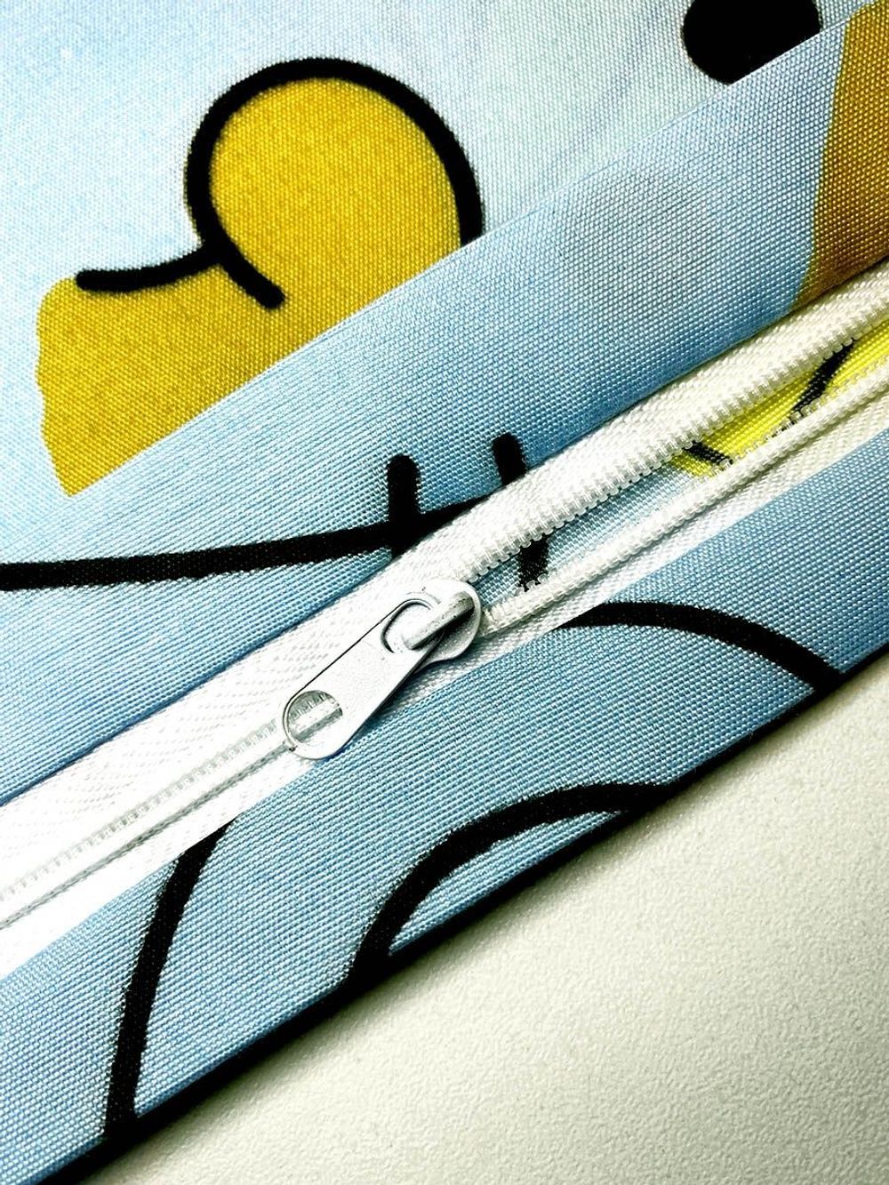 Наволочка 2шт Полисатин Мечта "Кэри" 45x45 см на молнии