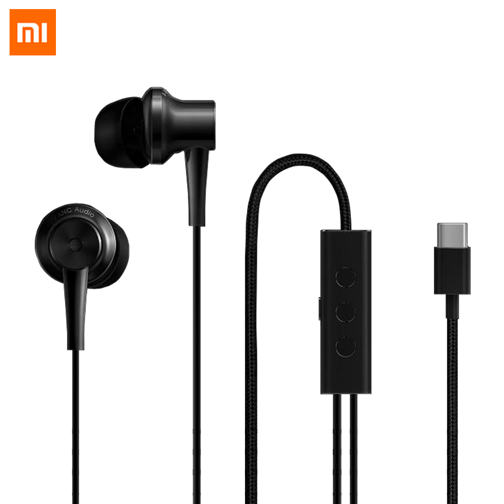 Гарнитура Type-C Xiaomi (вакуумные) Черная