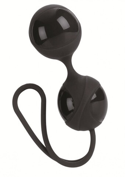 Чёрные вагинальные шарики Body & Soul Entice