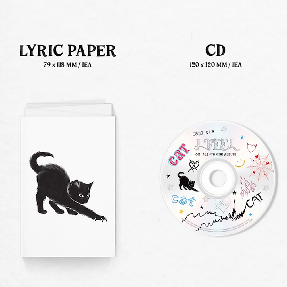 Альбом (G)I-DLE - I feel (Cat Ver.)