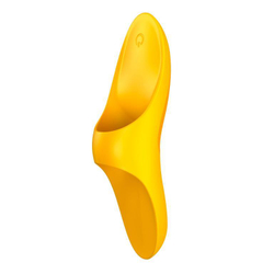 Бесшумный вибромассажер Satisfyer Teaser (желтый)