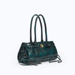MANC КОЖАНАЯ СУМКА "BABY JANE", ИЗУМРУДНЫЙ