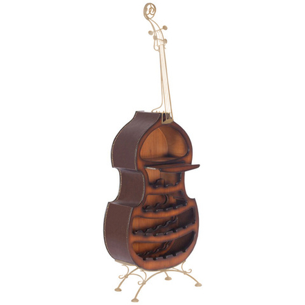 Мини-бар Контрабас 2 Орех Шоколад Айвори