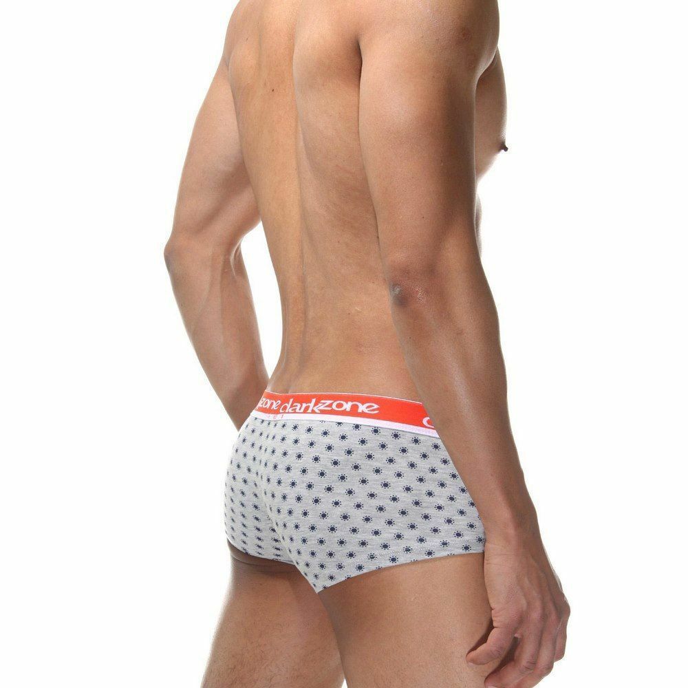 Трусы мужские хипсы серые с внешним карманом DARKZONE DZN2430