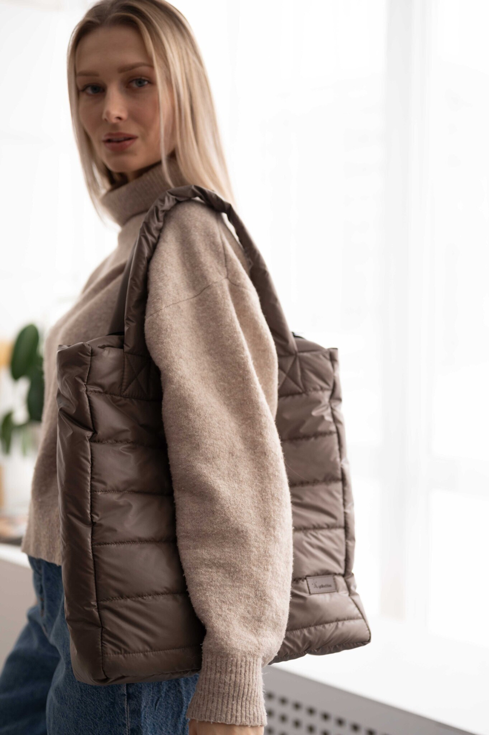 Сумка-шоппер №2 кофе