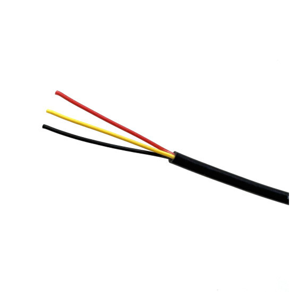 Провод на метраж Кабель 3-х жильный 24 AWG