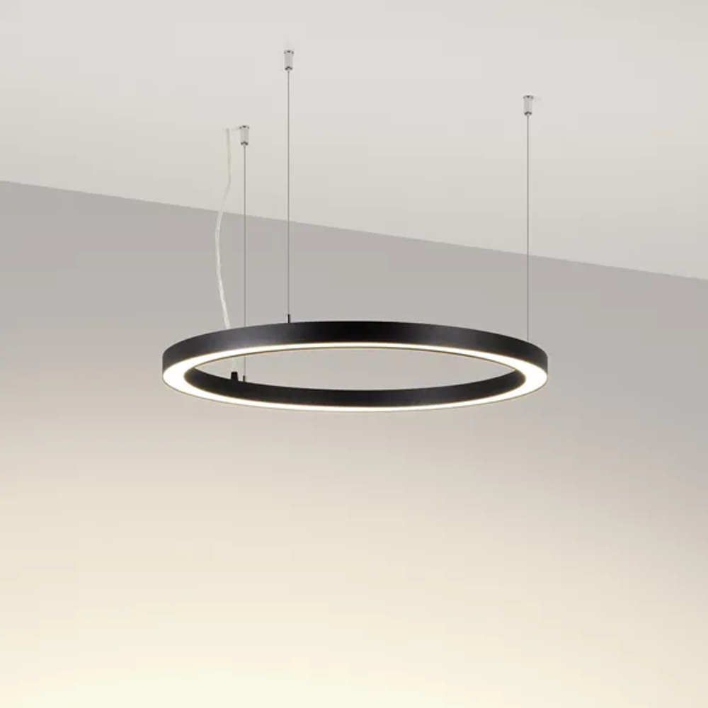 Светильник SP-CIRCLE-HANG-O3535-D600-35W Day4000 (RAL9005, 120 deg, 230V) IP40 LED (Arlight, Алюминий) 049361
