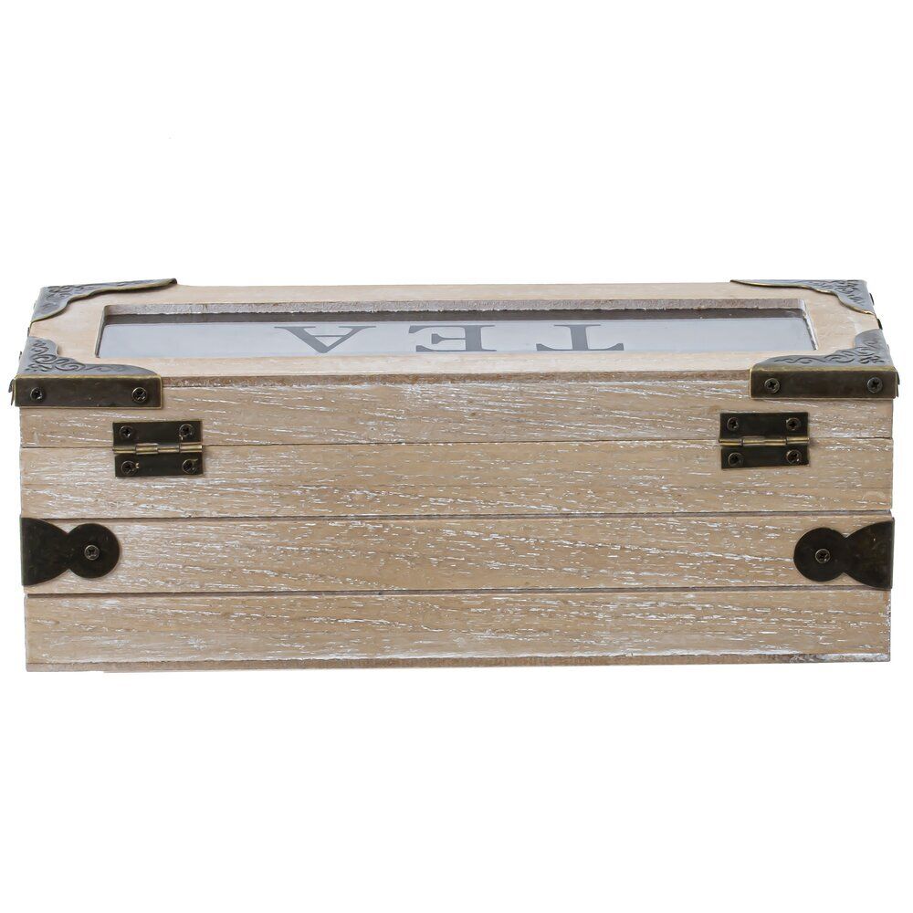 GAEM Шкатулка для чайных пакетиков, L24 W10 H8,5 см