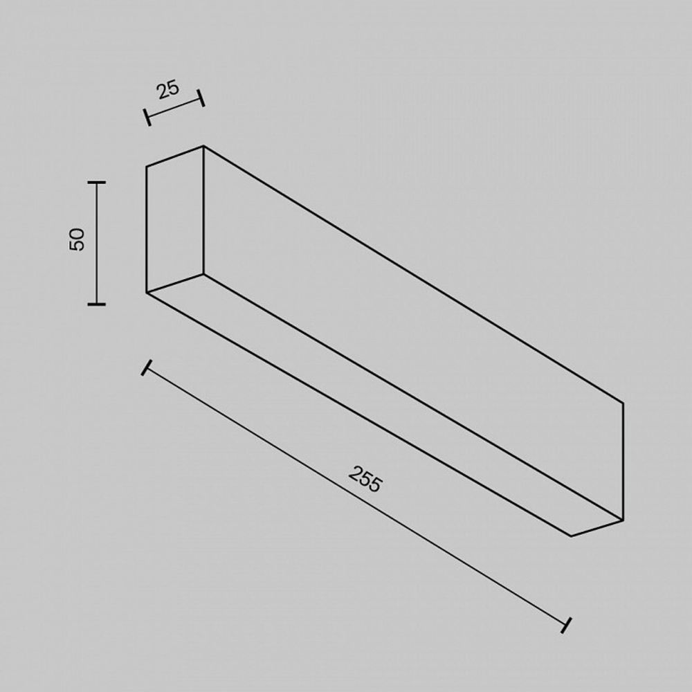 Накладной светильник Maytoni Basis C068CL-20W3-6K-W