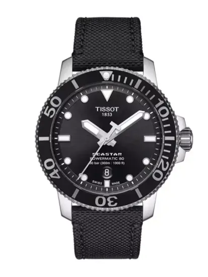 Мужские часы Tissot T120.407.17.051.00 Seastar 1000 Powermatic 80