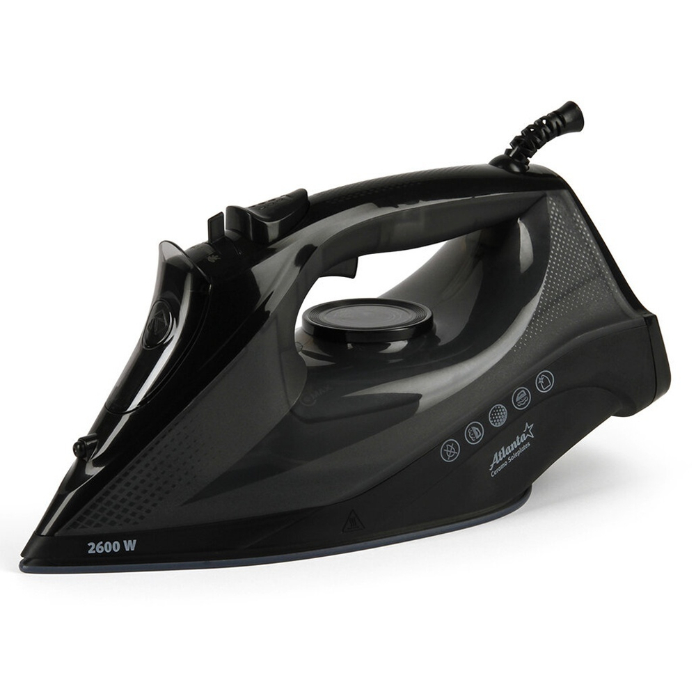Утюг Atlanta ATH-5547, керамическая подошва, 2600Вт