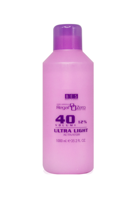 Активатор для окрашивания с ультраосветлением «Ultra Activator», 12%, Regal Zero, BES, 1000 мл.