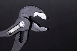 Клещи переставные с кнопочным фиксатором, 250 мм CS-21.02.11