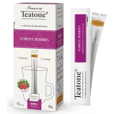 Чай черный с лесными ягодами в стиках Teatone
