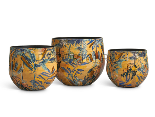 Кашпо TREEZ Effectory Savage Garden Чаша King в-26 см, д-27 см 41.33-25-24-126-OR-27