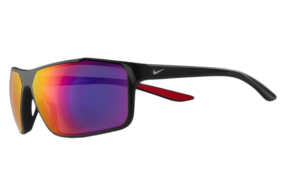 Tennis glasses Nike Windstorm E N - matte black/pure platinum/field tint