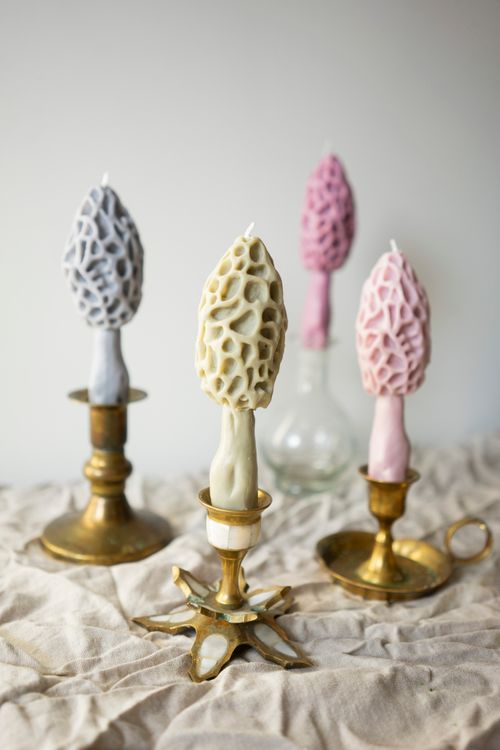 Свеча Unification Love Сморчок хаки (Пачули и дерево)