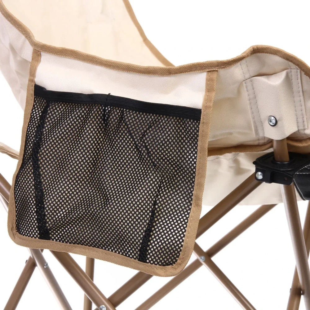 Кресло складное до 100 кг DC-7407-1, 65*50*66 см, цвет: бежевый, ТуристМастер