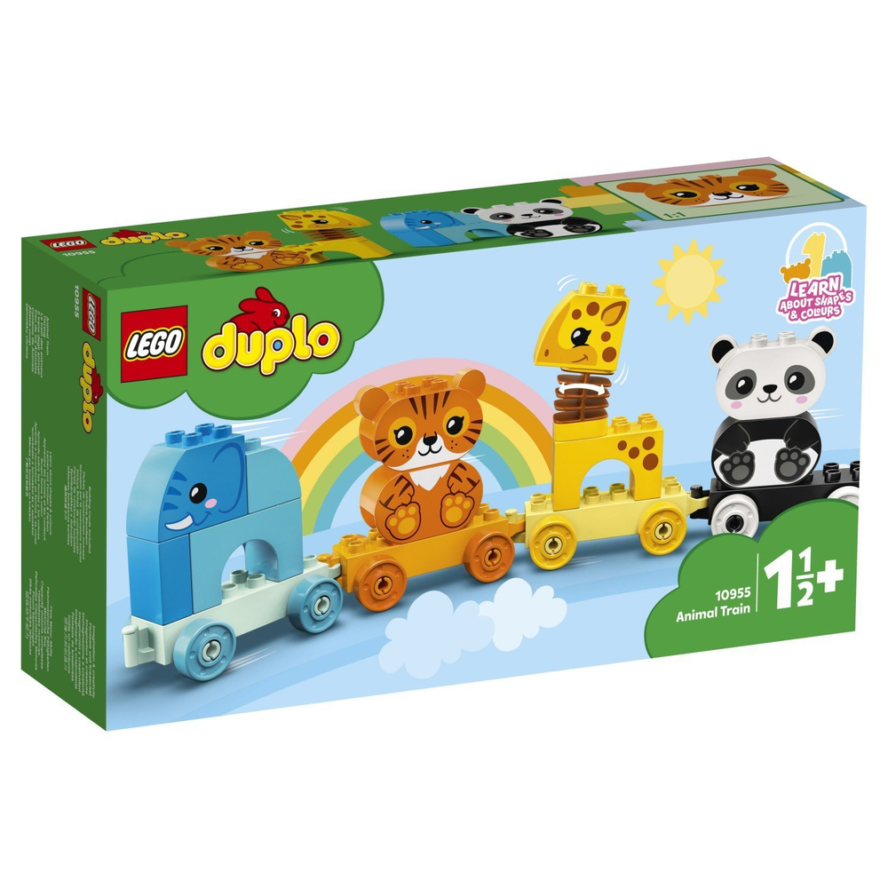 LEGO Duplo: Поезд для животных 10955 — Animal Train — Лего Дупло