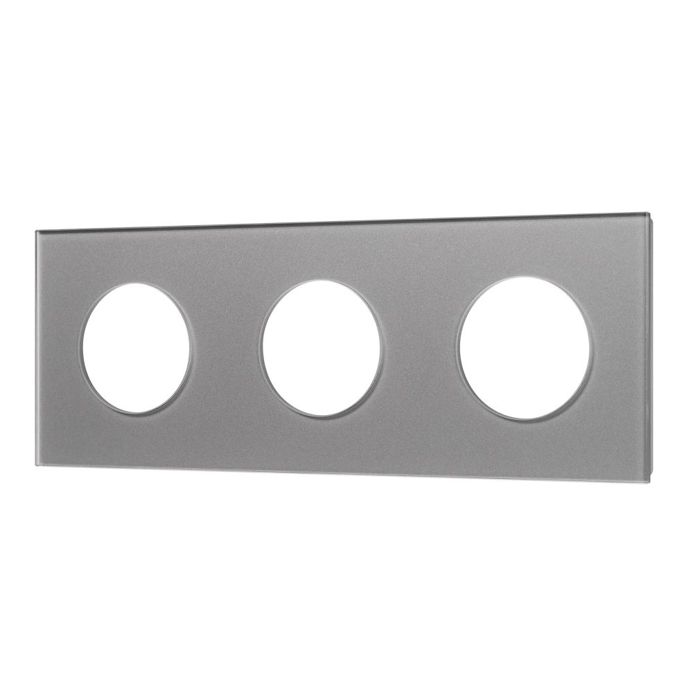 Рамка стеклянная FRM-GLARE-GC-3-GR (Arlight, -) 043840