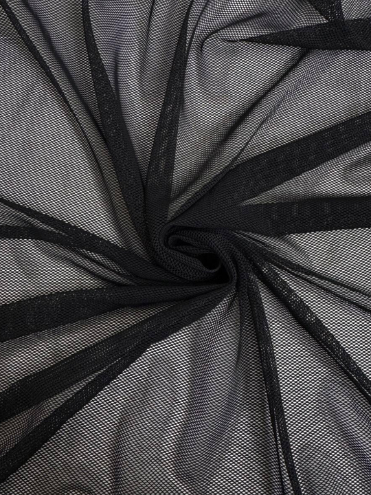 Сетка стрейч, черная VITALIYA