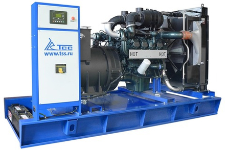Дизельный генератор ТСС АД-360С-Т400-1РКМ17 Doosan в кожухе