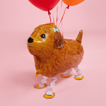 Фольгированный шар-фигура ходячая «Собака» в ассортименте