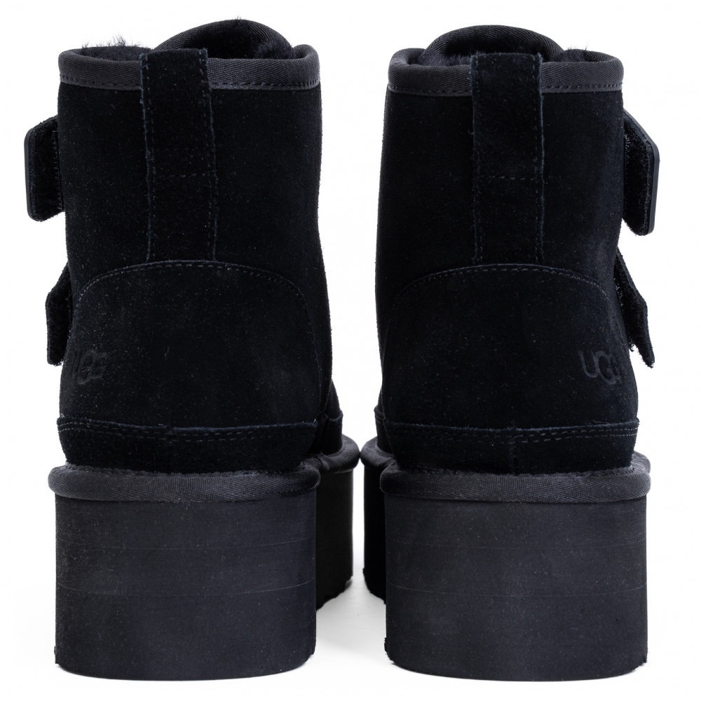 UGG Neumel Platform Buckle Black