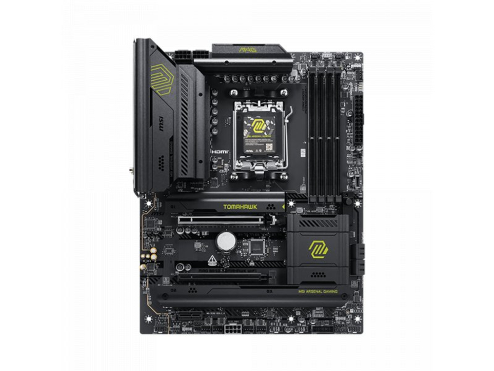 Материнская плата MSI Mag B850 Tomahawk Wifi B850, Socket AM5, AMD B850, ATX, RTL