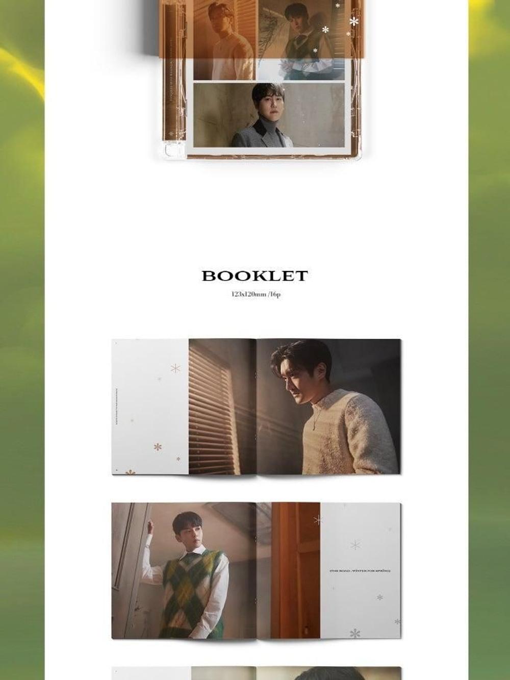 Альбом SUPER JUNIOR - The Road : Winter for Spring Special Single Album A Version