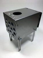 Теплообменник "Ротан" с вентилятором в помещение/палатку