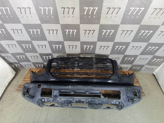 Бампер передний + решетка бампера + юбка переднего бампера Haval Dargo 22-нв Б/У Оригинал 2803102XKN04A