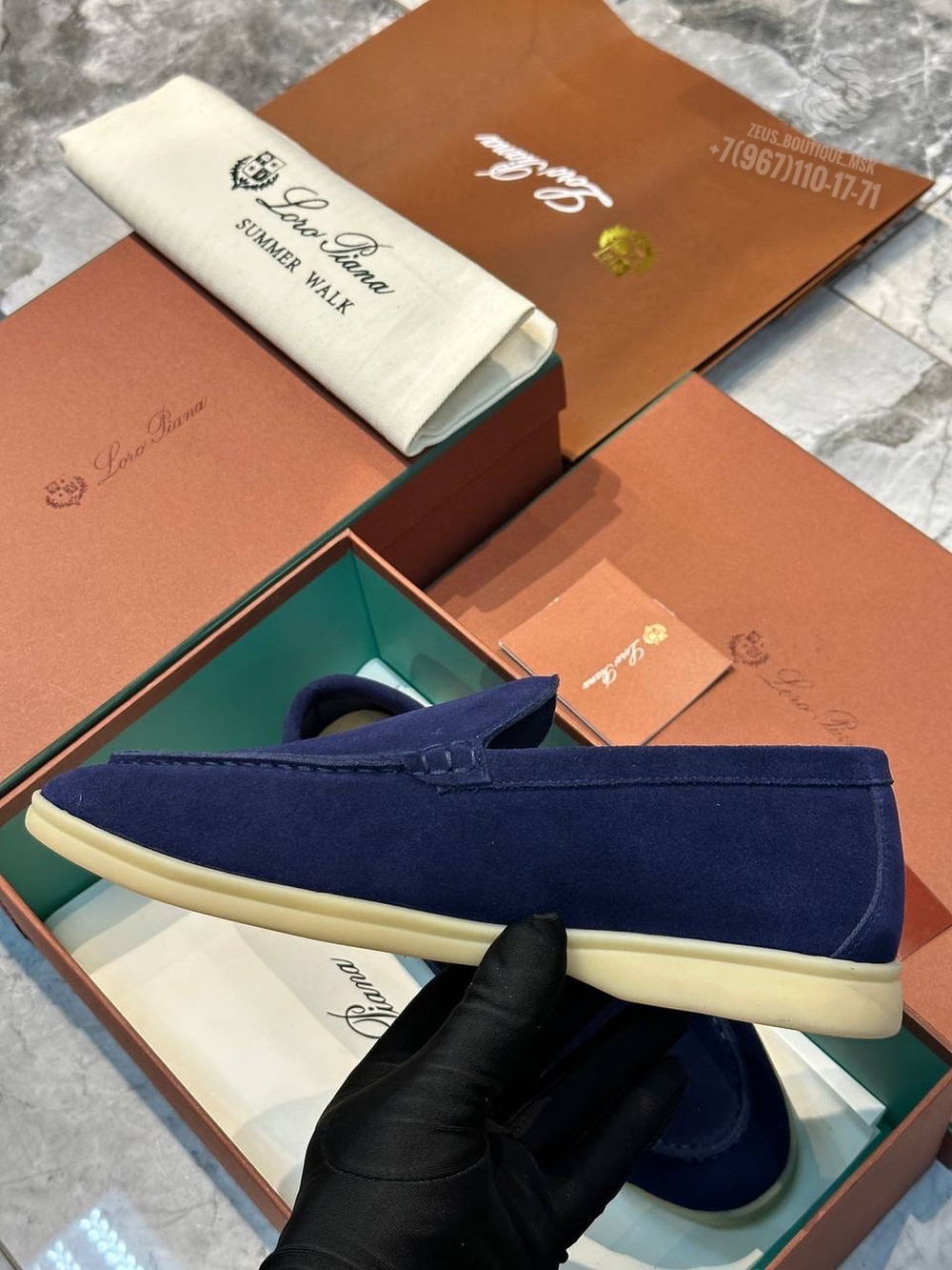 Лоферы Loro Piana Summer Walk