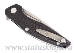 Нож Широгоров 111 М390 долы карбоновая рукоятьфотография - 11