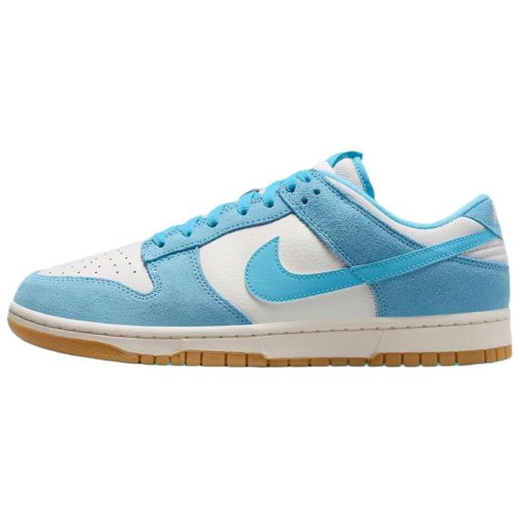 NIKE Dunk Кроссовки для скейтбординга Низкие Призрачный/Балтийский Морской Синий Резиновый Светло-коричневый Кокосовое Молоко Унисекс