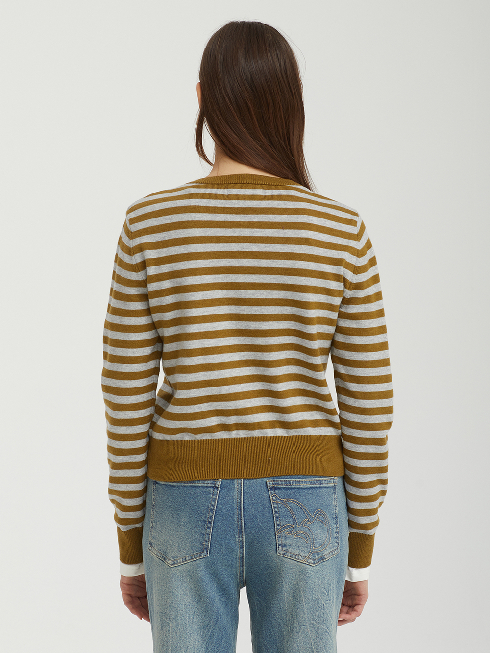 Женский Кардиган Cherry Stripe