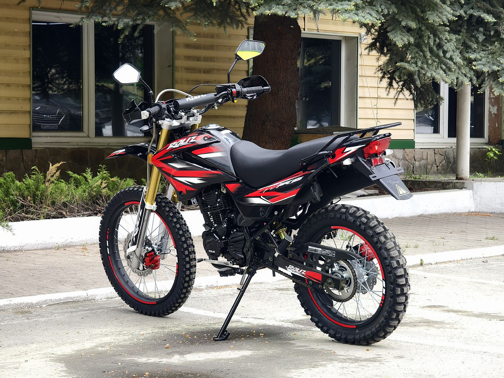Мотоцикл Roliz SPORT-005 ES (черно-красный)