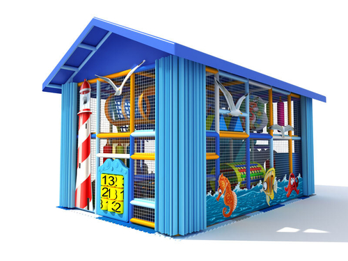 Уличный игровой лабиринт Море-море!