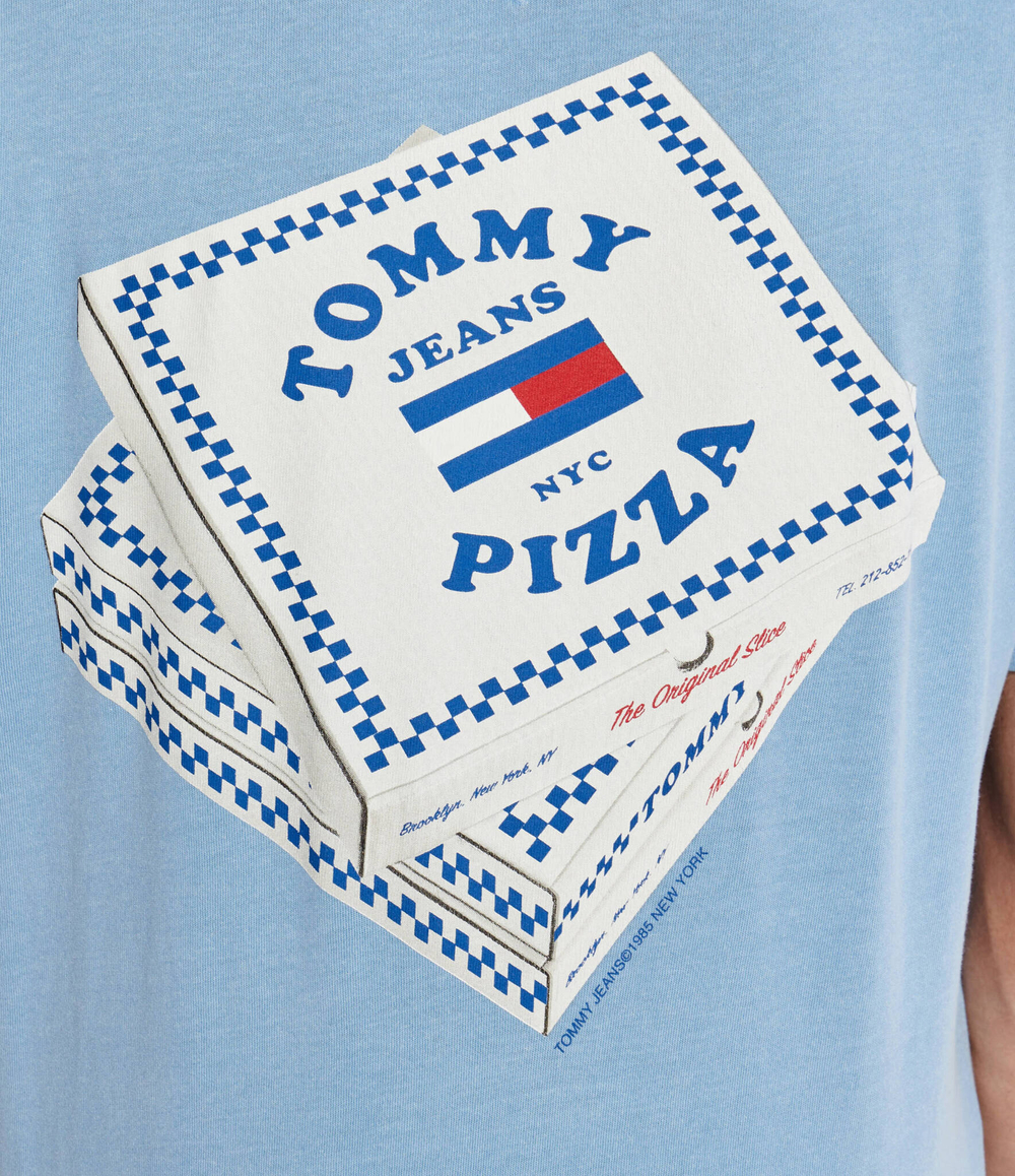Футболка Tommy Jeans - голубой(DM0DM18548)