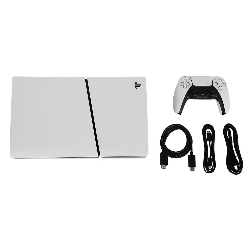 Игровая приставка Sony PlayStation 5 Slim CFI-2000А01, с приводом , 1000 ГБ SSD, без игр, белый