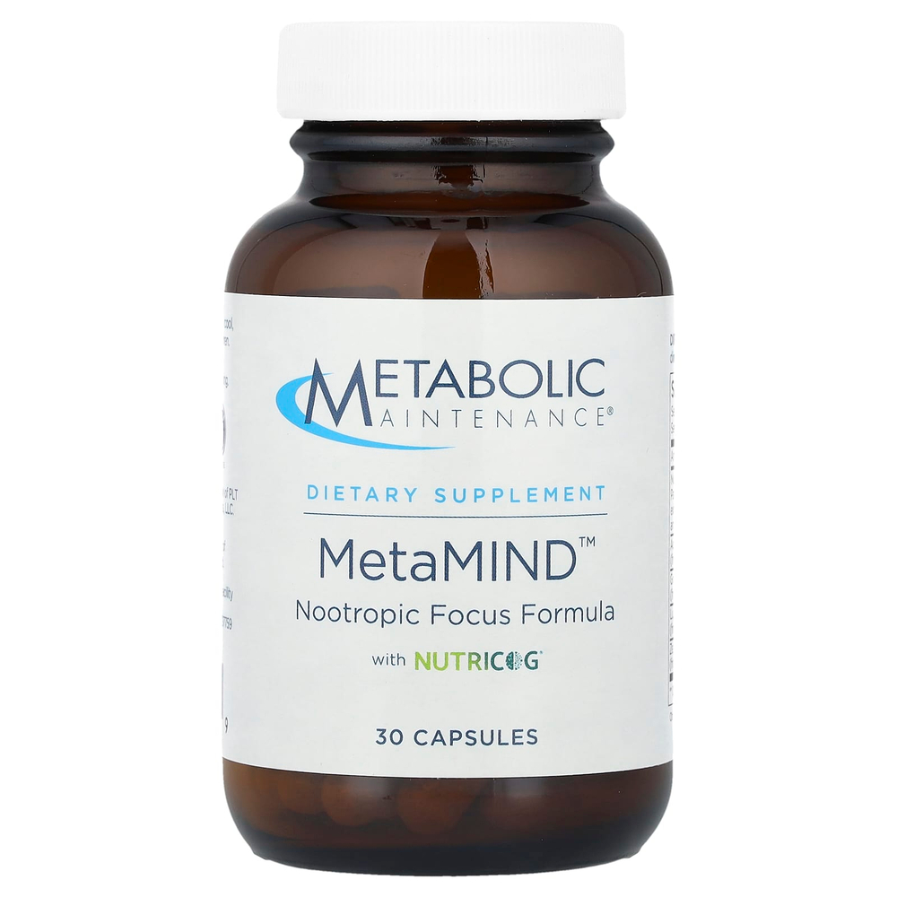 Metabolic Maintenance, MetaMIND ™, 30 капсул