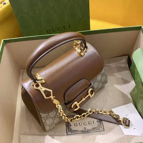 Сумка Gucci Horsebit 1955 среднего размера