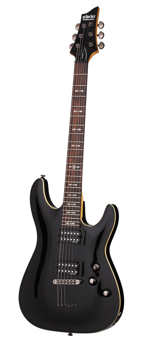 Schecter OMEN-6 2012 BLACK