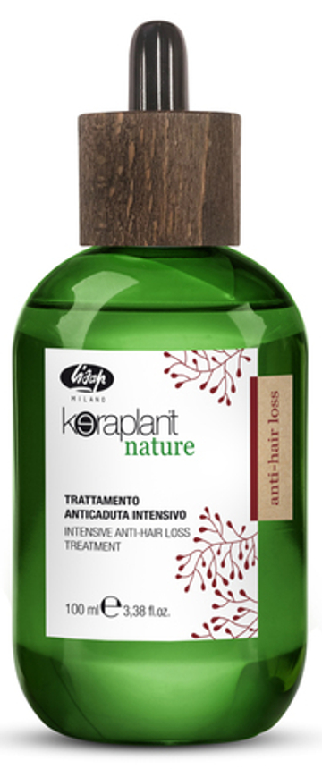 Интенсивный лосьон против выпадения волос - Lisap Keraplant Nature Intensive Anti-Hair Loss Treatment 100 мл