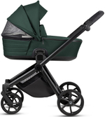 Детская коляска Tutis Mio 3 Plus Essential New 4 в 1 с автокреслом Elo Lux EduSky Black и базой 1622240 Pacific Green