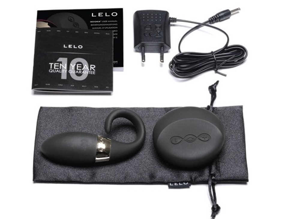 Эрекционное виброкольцо + клиторальный массажер Lelo Oden