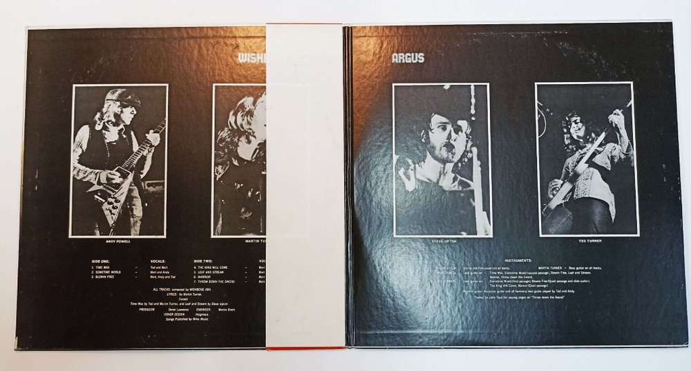 Винтажная виниловая пластинка LP Wishbone Ash Argus (Japan 1976)