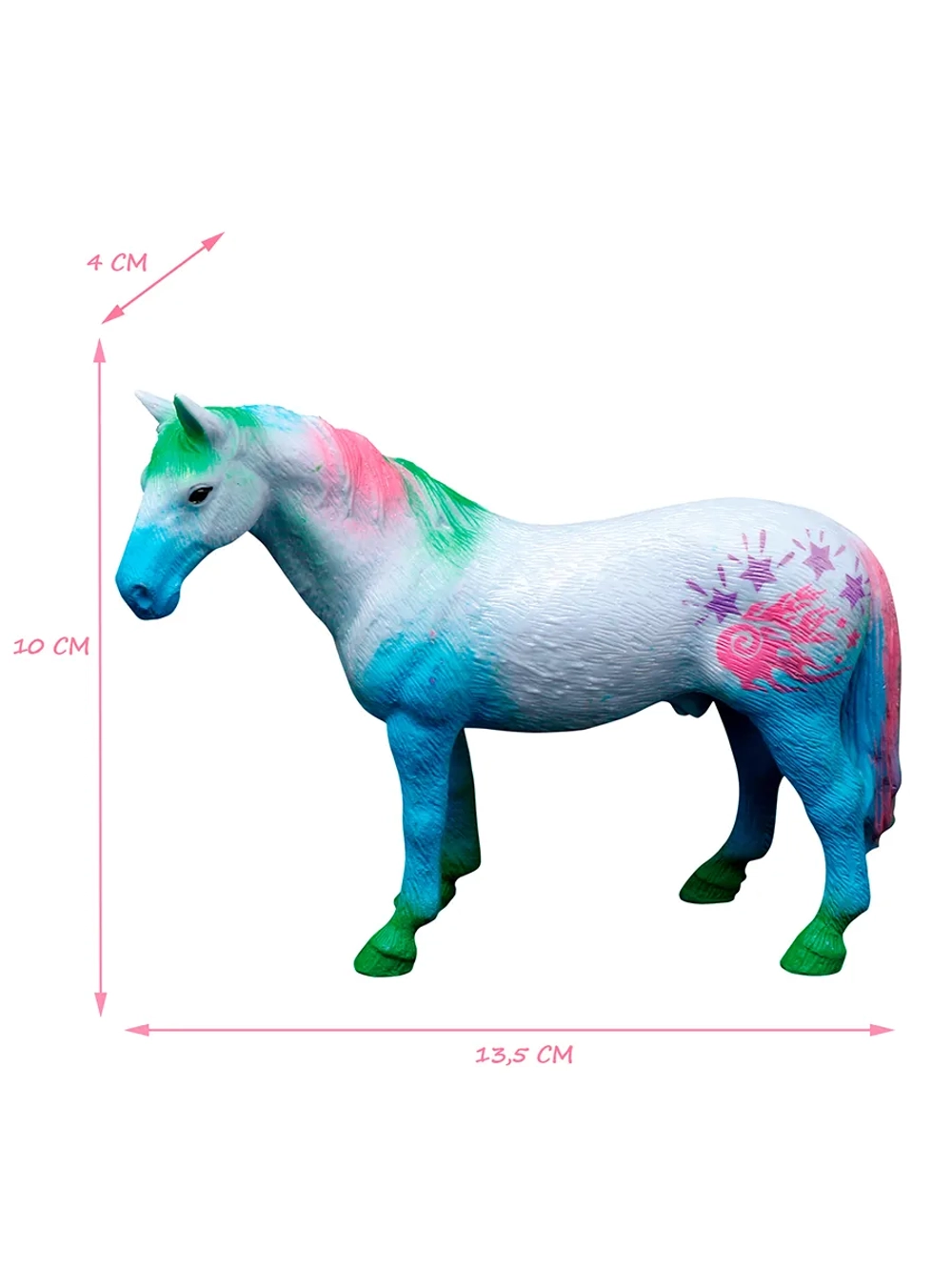 Набор фигурок животных Мир фэнтези Семья голубых единорогов 2 шт