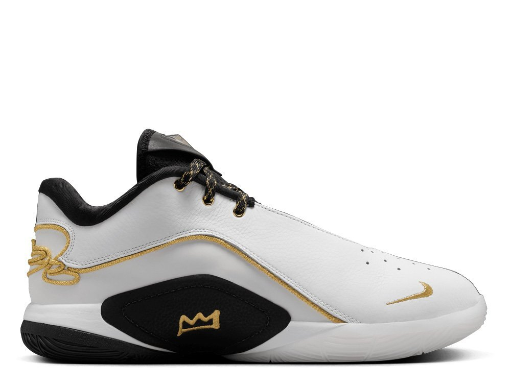 Баскетбольные кроссовки  Nike LeBron XXII “Mogul” White/Black-Metallic Gold